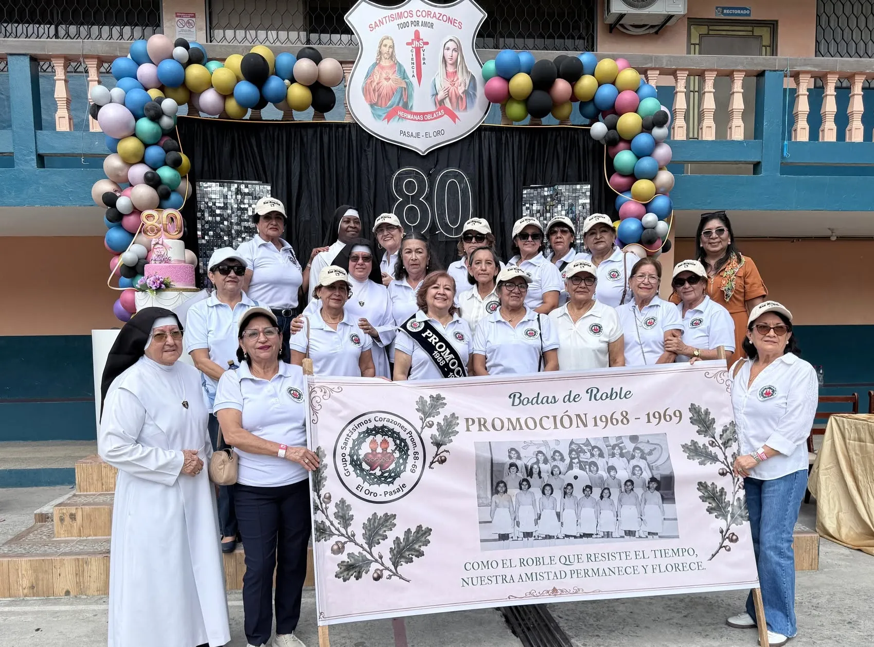 Invitación al reencuentro de exalumnos por los 80 años